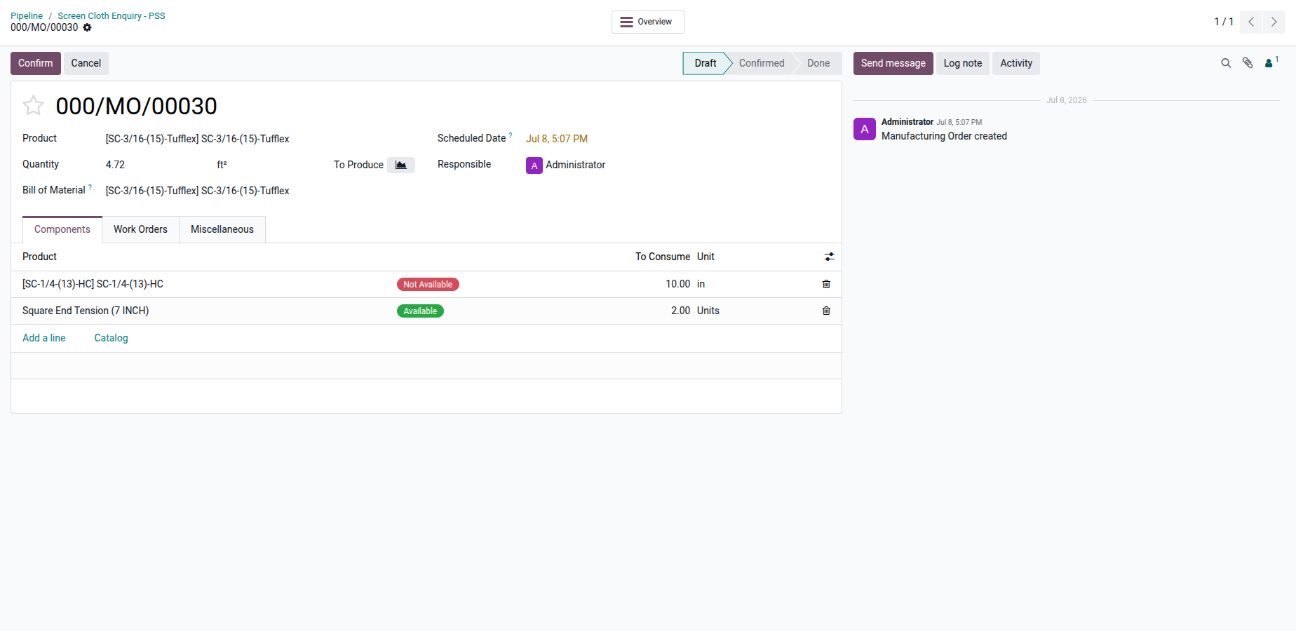 Sales-to-Manufacturing Execution