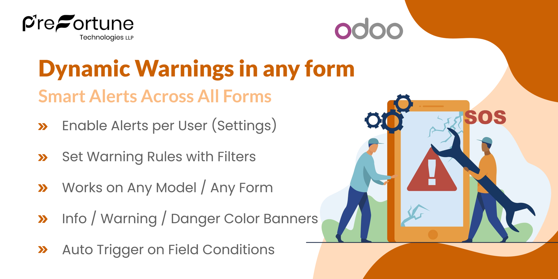 Dynamic Warnings in any form
