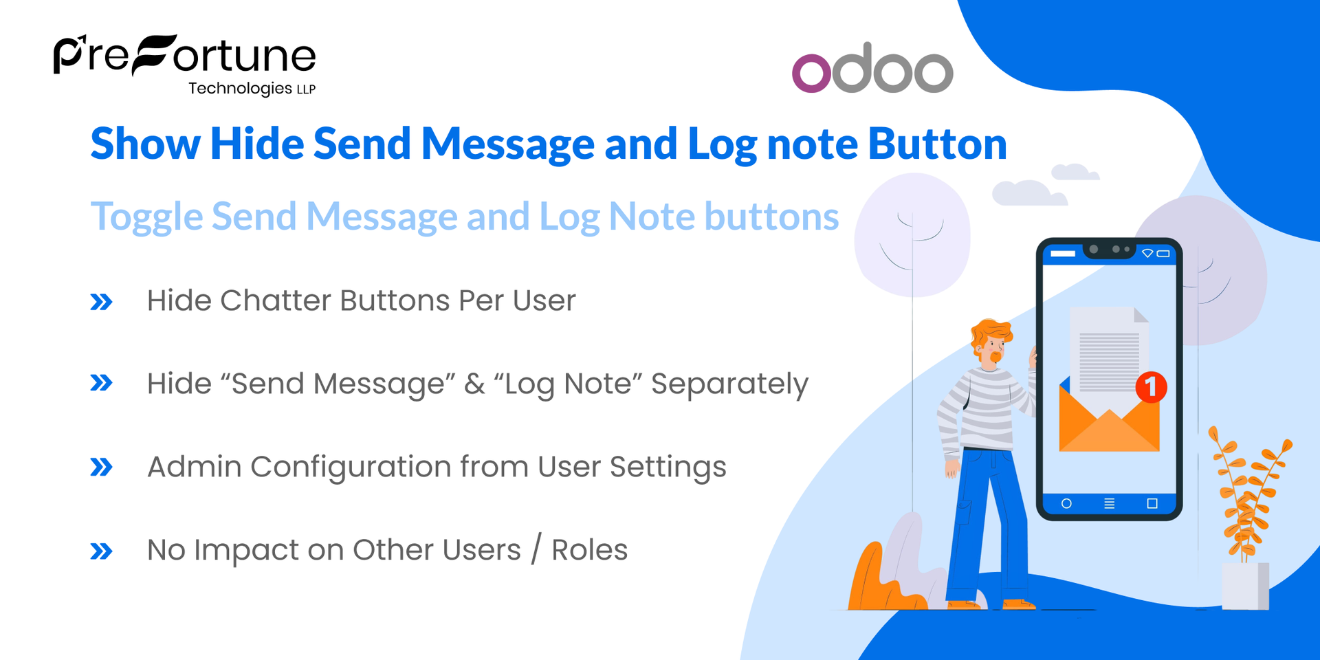 Show Hide Send Message and Log note Buttons