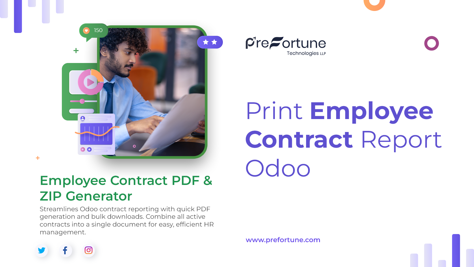 Print Employee Contract Report Odoo