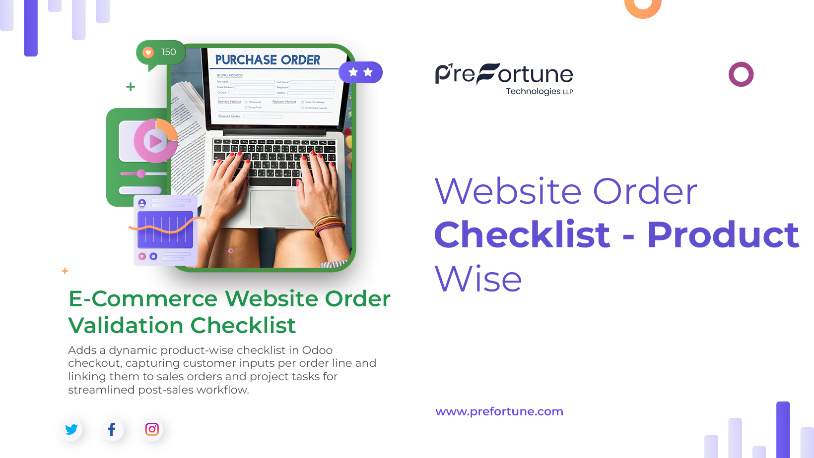 Website Order Checklist - Product Wise