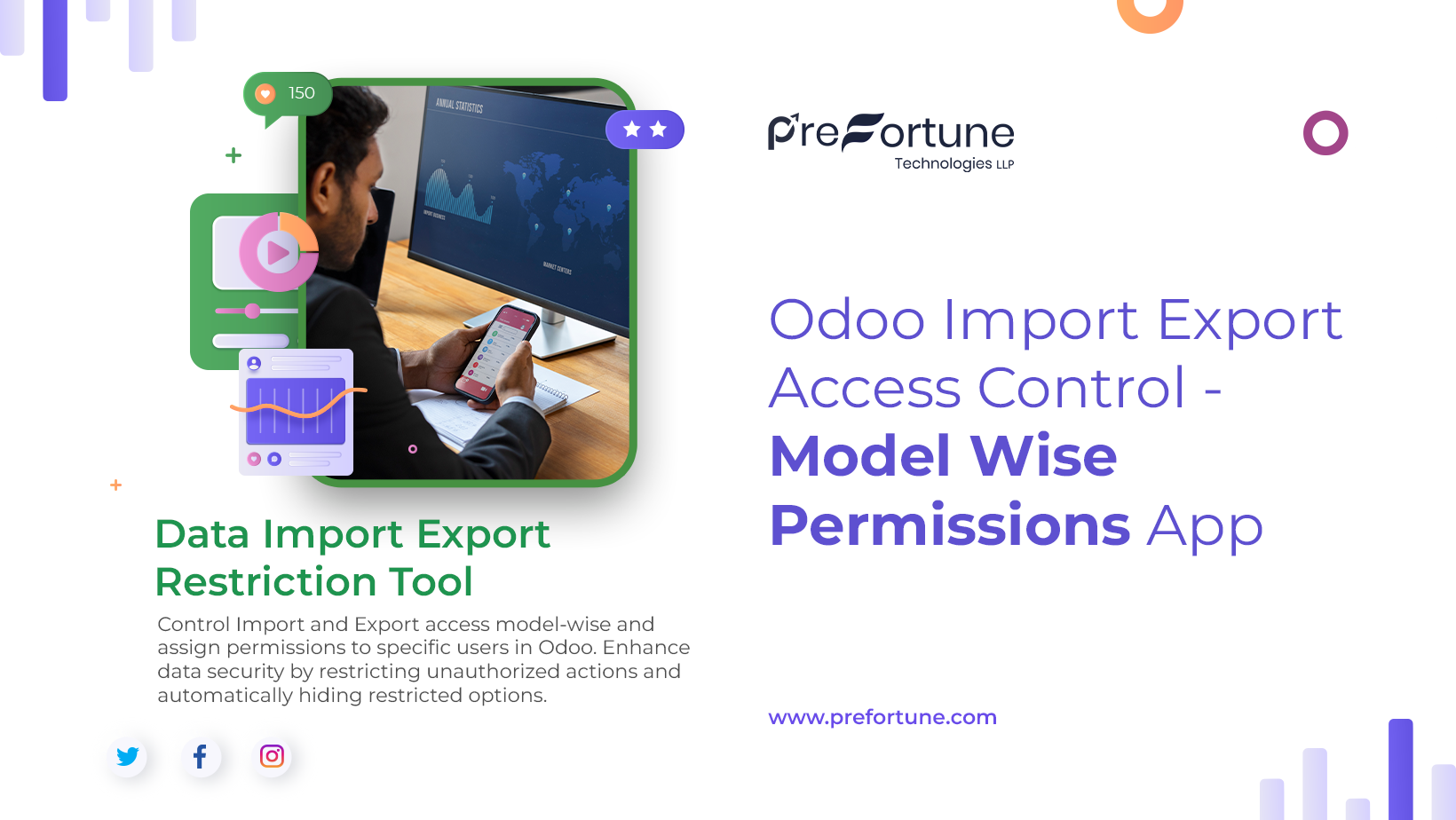Odoo Import Export Access Control - Model Wise Permissions