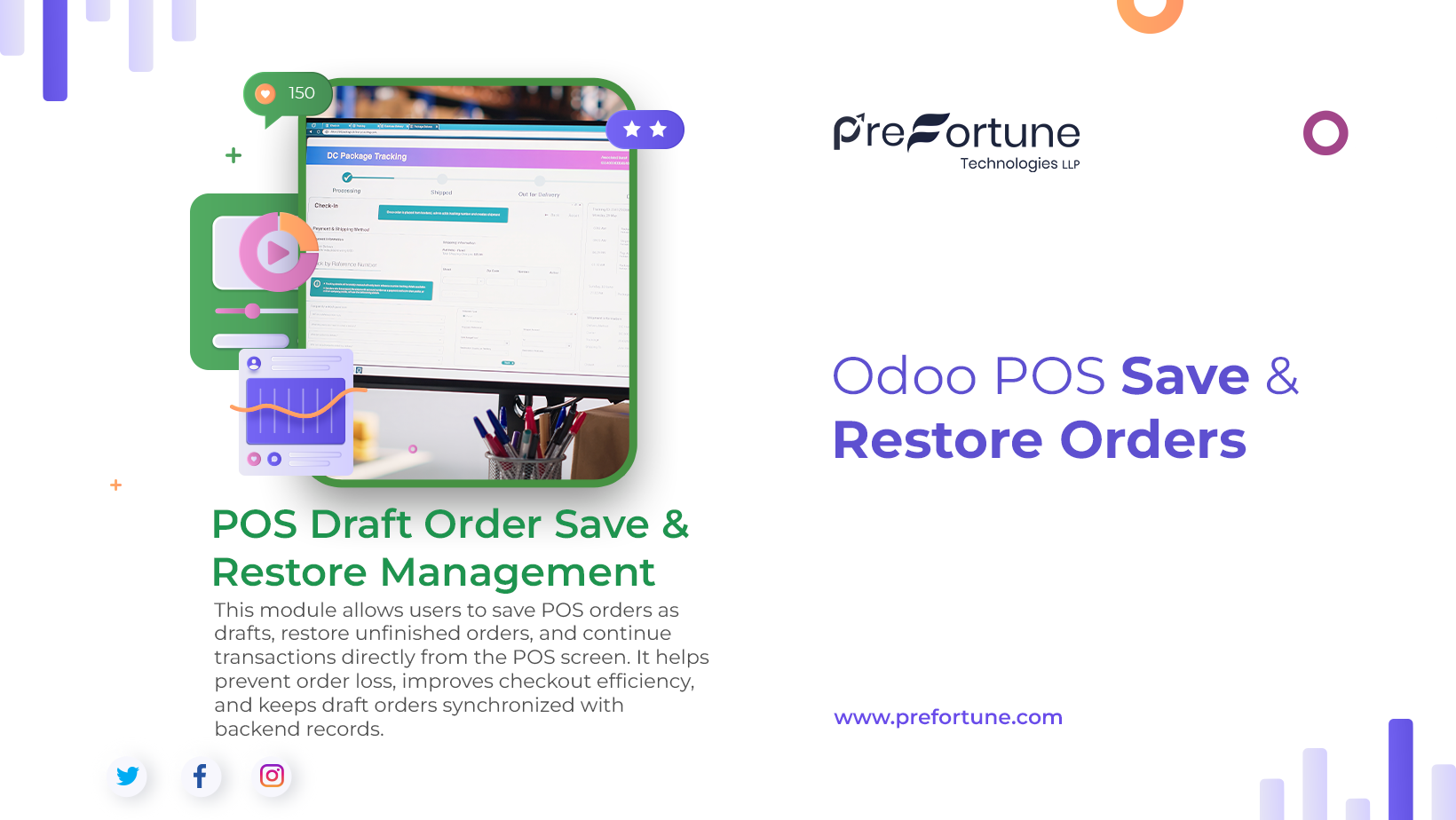 Odoo POS Save & Restore Orders