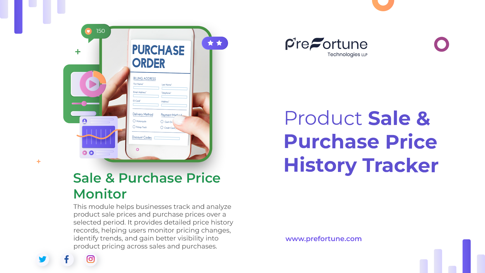 Product Sale & Purchase Price History Tracker