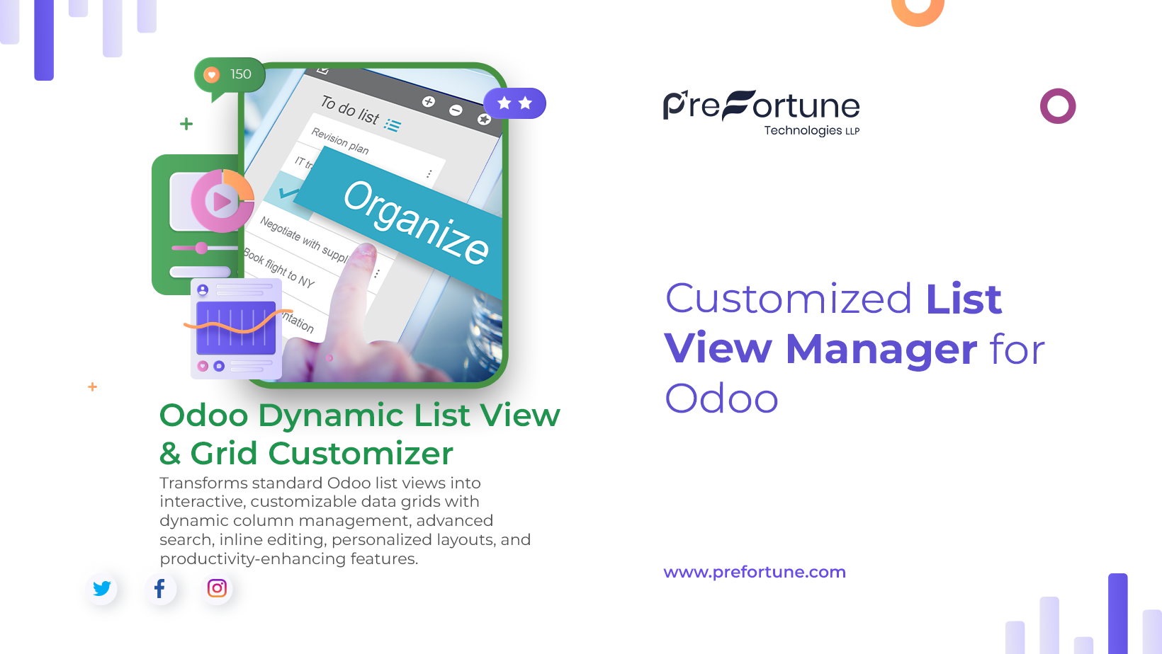 Customized List View Manager for Odoo