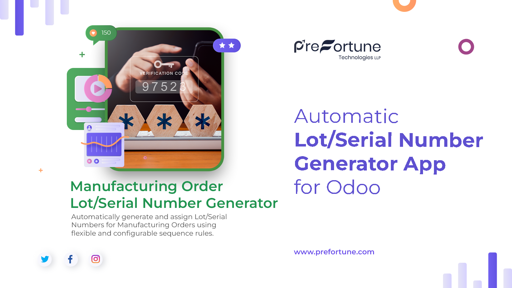 Automatic Lot/Serial Number Generator App for Odoo
