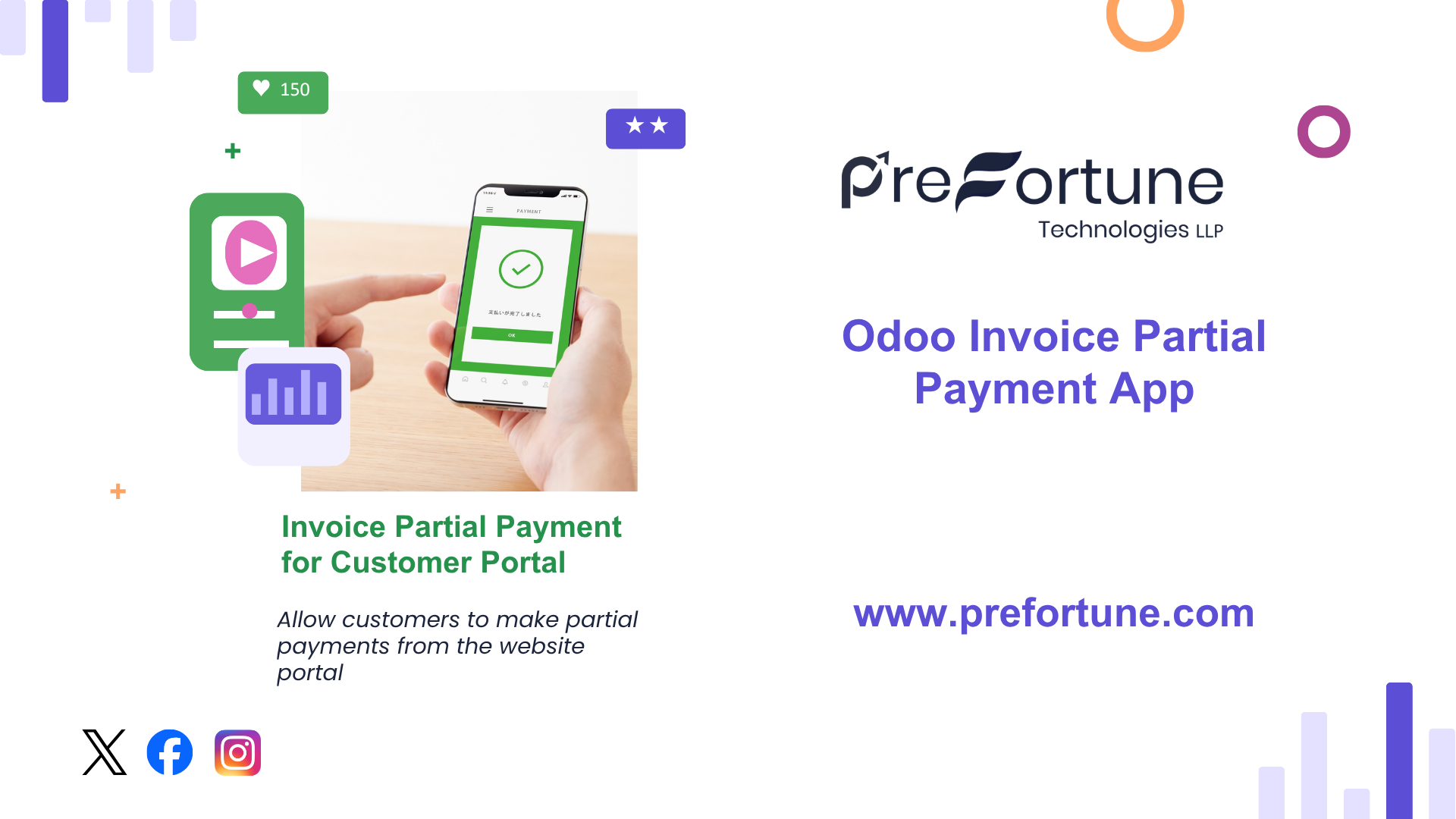 Odoo Invoice Partial Payment App