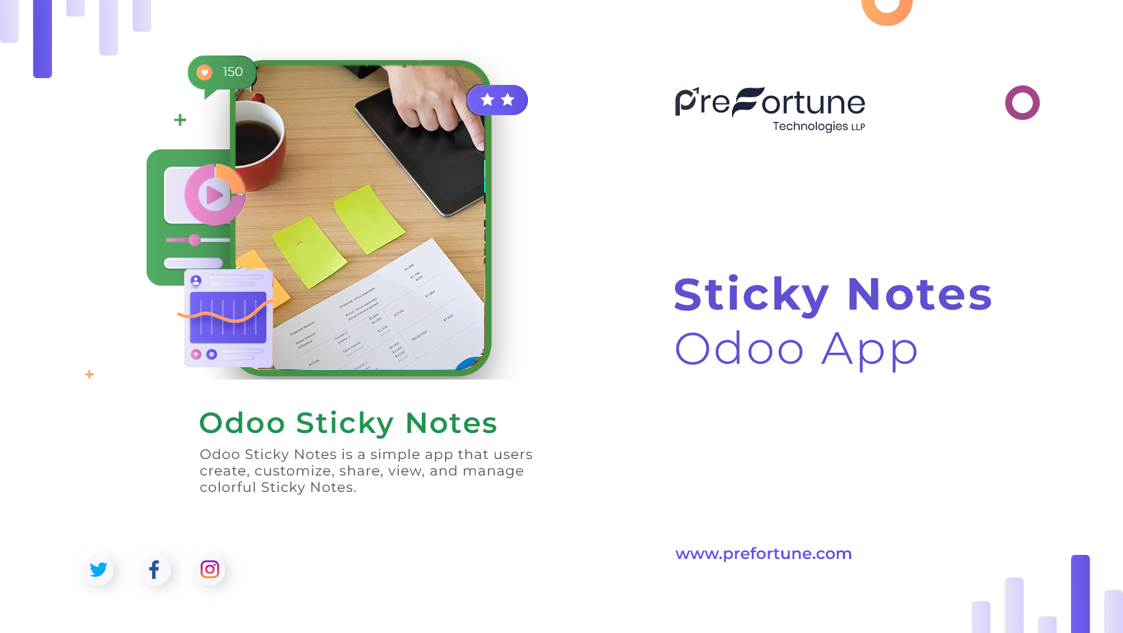 Sticky Notes Odoo App
