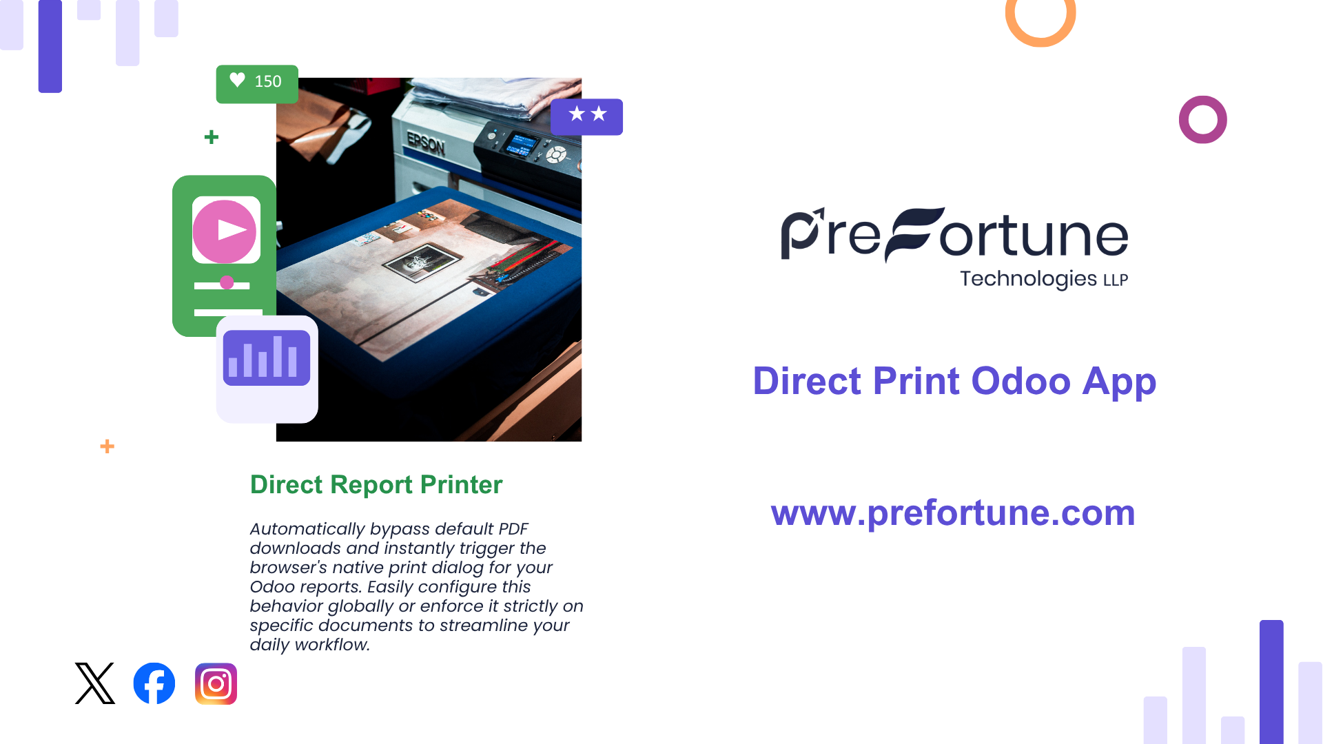 Direct Print Odoo App