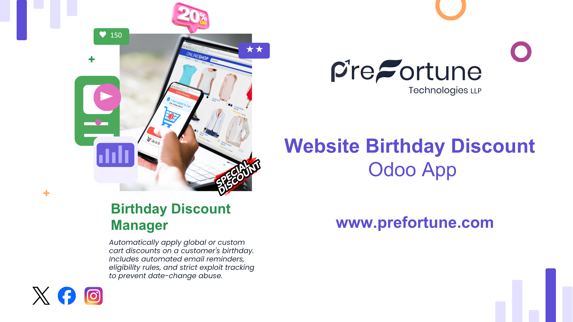 Website Birthday Discount
