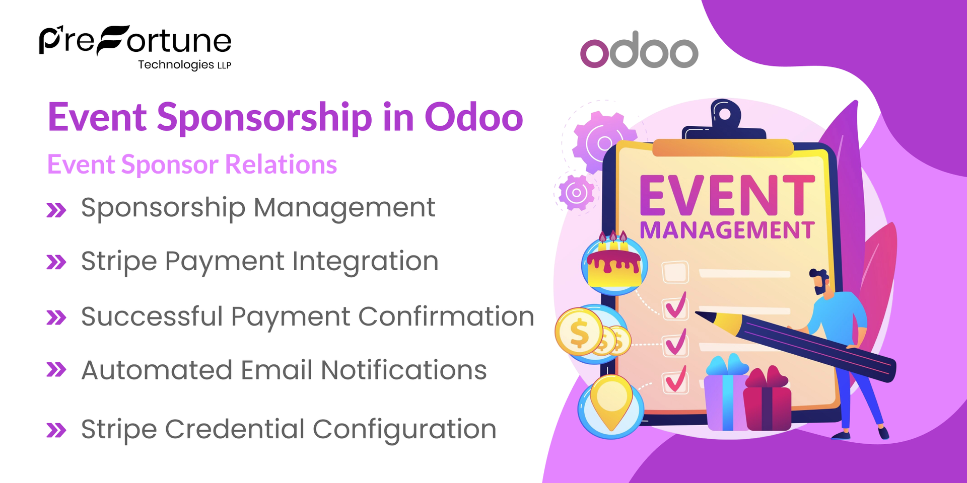 Event Sponsorship in Odoo