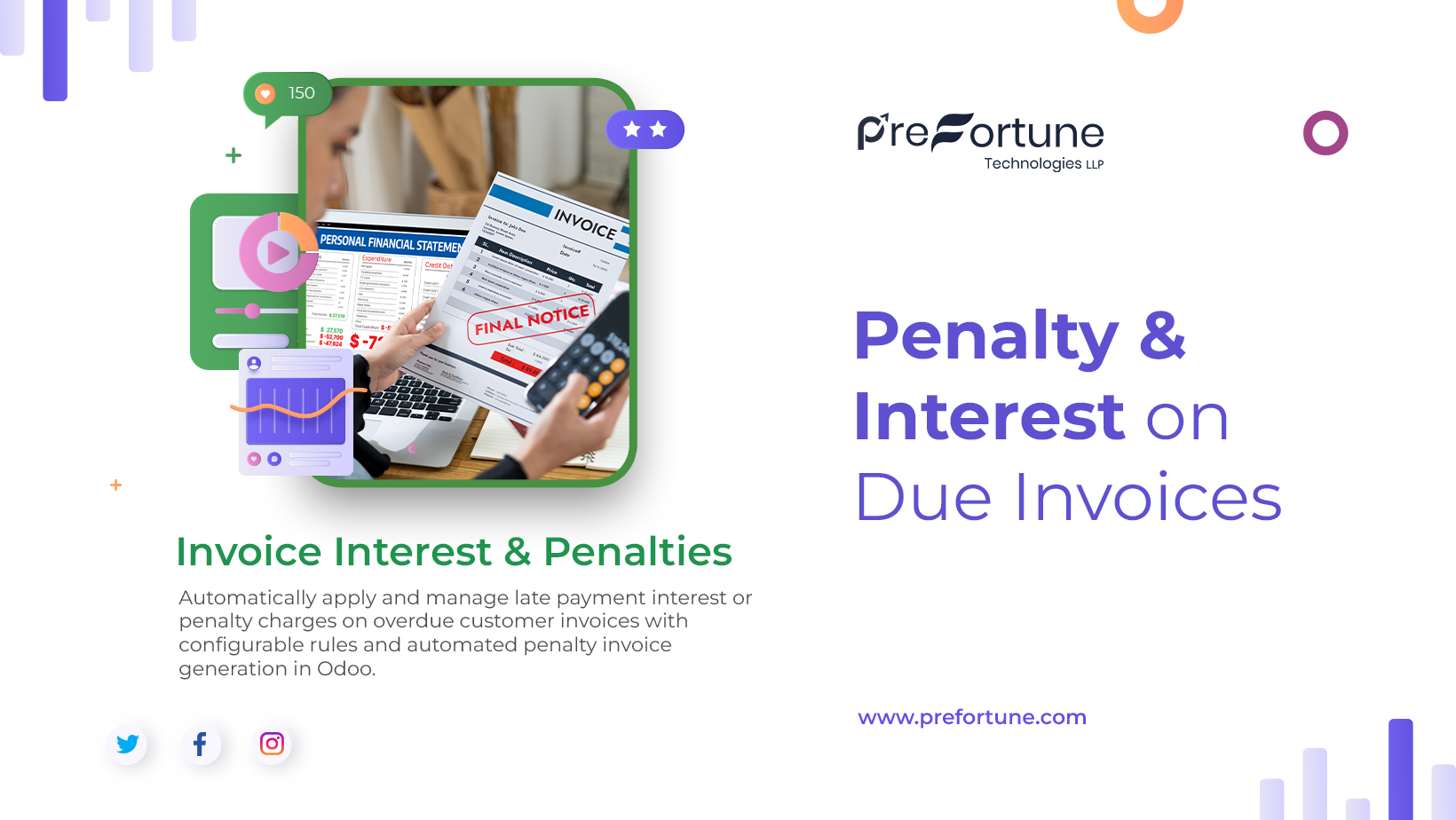 Penalty & Interest on Due Invoices