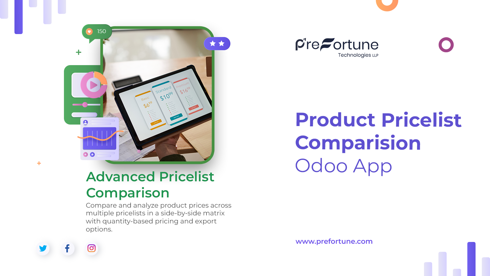 Product Pricelist Comparision Odoo App