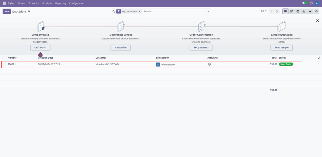 Sync WooCommerce with Odoo